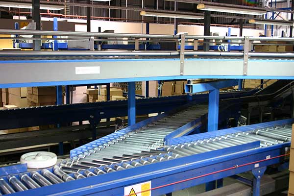 Amber Automation angetriebene und Schwerkraftrollenbahnen