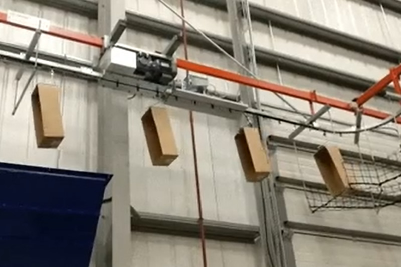 Powertrack geschlossene Kettenfördersysteme 